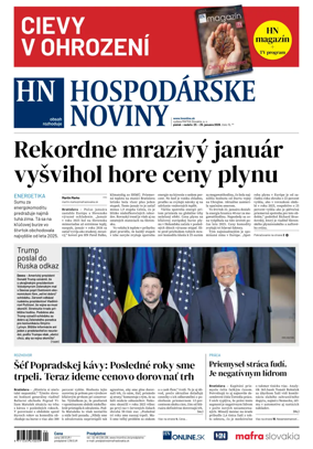 Cover of Hospodarske noviny