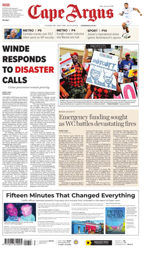 Cover of Cape Argus (PM Edition)