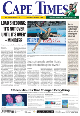 Cover of Cape Times
