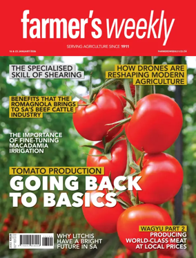 Cover of Farmers Weekly (South Africa)