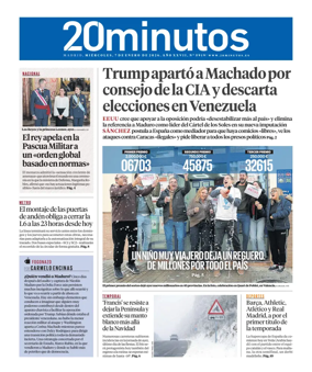 Cover of 20 Minutos Madrid