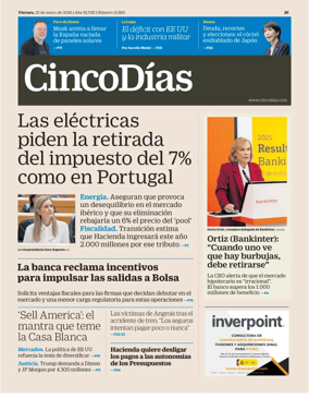Cover of Cinco Dias