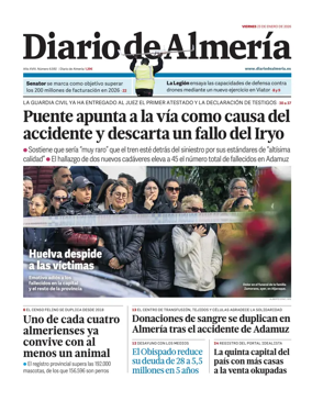 Cover of Diario de Almeria