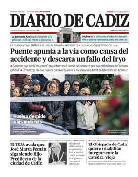 Cover of Diario de Cadiz