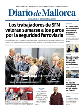Cover of Diario de Mallorca