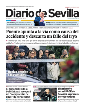 Cover of Diario de Sevilla