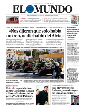 Cover of El Mundo Madrid
