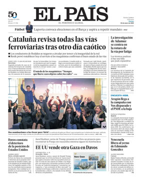 Cover of EL PAIS Catalunya