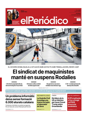 Cover of El Periodico - Catala