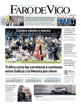 Cover of Faro de Vigo