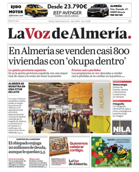 Cover of La Voz de Almeria