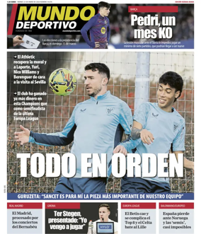 Cover of Mundo Deportivo (Bizkaia-Araba)