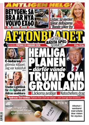 Cover of Aftonbladet