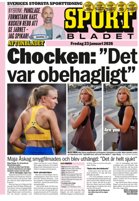 Cover of Sportbladet