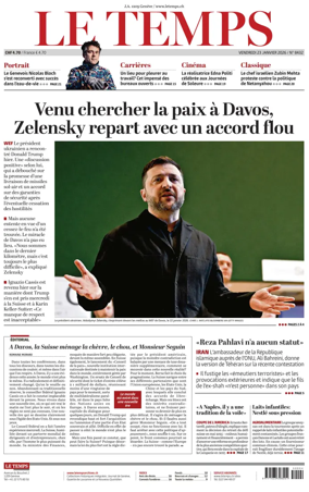 Cover of Le Temps
