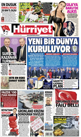 Cover of Hurriyet