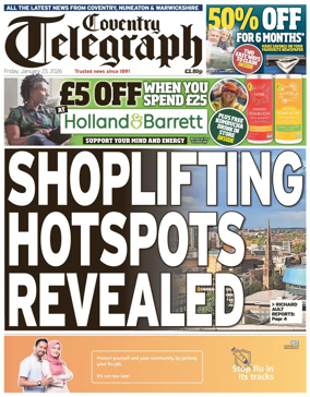 Cover of Coventry Telegraph