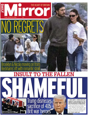Cover of Daily Mirror