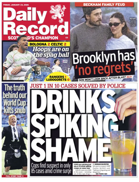 Cover of Daily Record