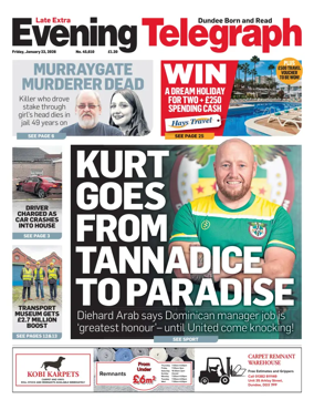 Cover of Evening Telegraph (First Edition)