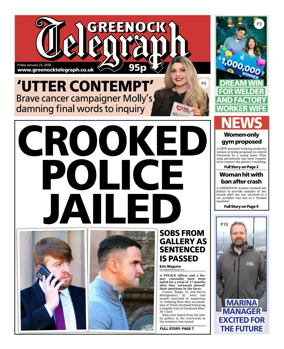 Cover of Greenock Telegraph