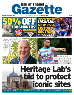 Cover of Isle of Thanet Gazette
