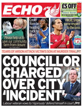 Cover of Liverpool Echo