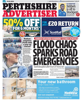 Cover of Perthshire Advertiser