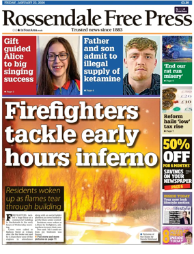 Cover of Rossendale Free Press