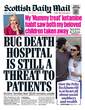 Cover of Scottish Daily Mail