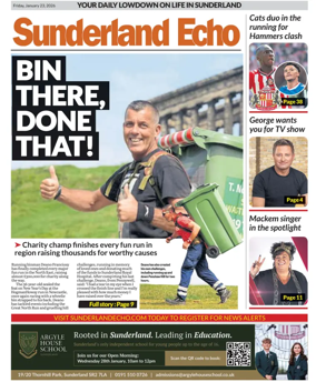 Cover of Sunderland Echo