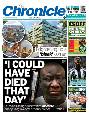 Cover of The Chronicle (South Tyneside and Durham)