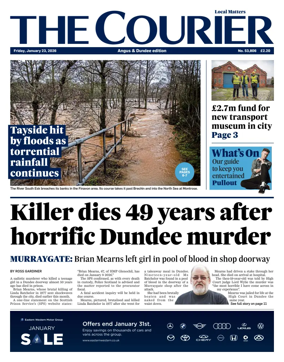 Cover of The Courier & Advertiser (Angus and Dundee)