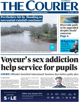 Cover of The Courier & Advertiser (Perth and Perthshire Edition)