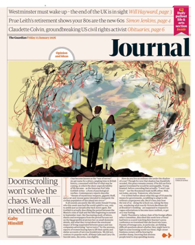 Cover of The Guardian e-paper Journal