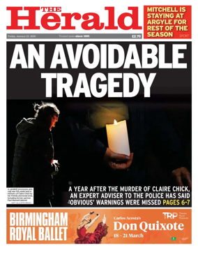 Cover of The Plymouth Herald