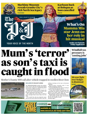 Cover of The Press and Journal (Aberdeen and Aberdeenshire)