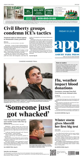 Cover of Asbury Park Press