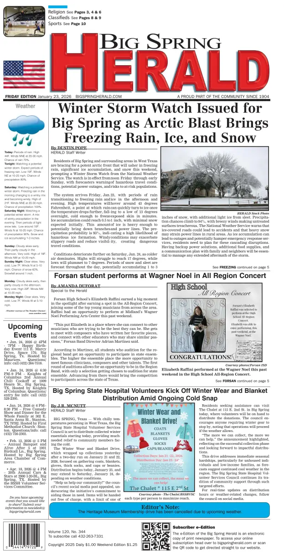 Cover of Big Spring Herald