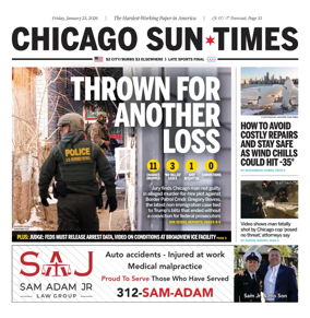 Cover of Chicago Sun-Times