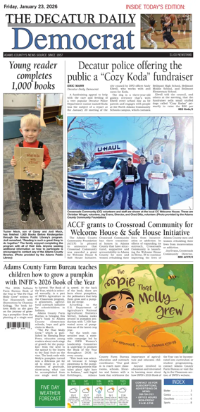 Cover of The Decatur Daily Democrat