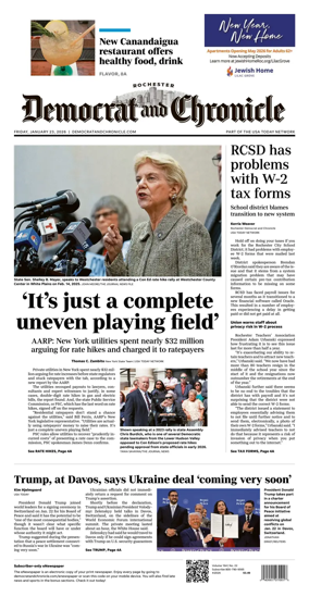 Cover of Democrat and Chronicle