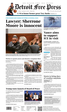 Cover of Detroit Free Press