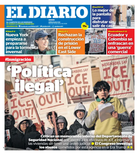 Cover of El Diario