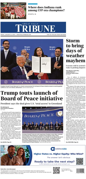 Cover of Great Falls Tribune