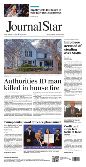 Cover of Journal Star (Peoria)
