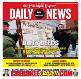 Cover of Philadelphia Daily News