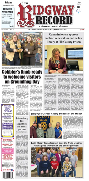 Cover of Ridgway Record