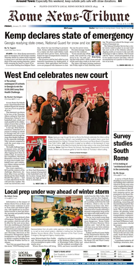 Cover of Rome News-Tribune