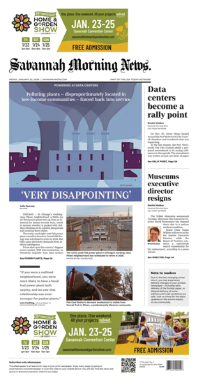 Cover of Savannah Morning News